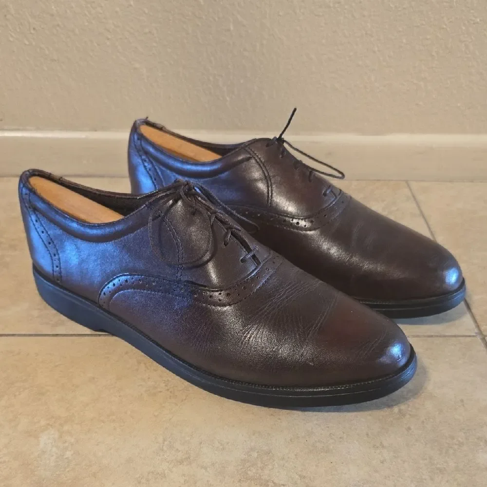 Red Wing Shoes Rich Brown Leather Derbys